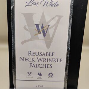 Lexi White brand reuseable neck wrinkle patches new in original package unused